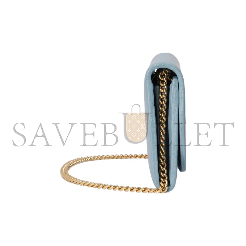 G*u*i blondie wallet on chain 725215 (21*10.5cm)